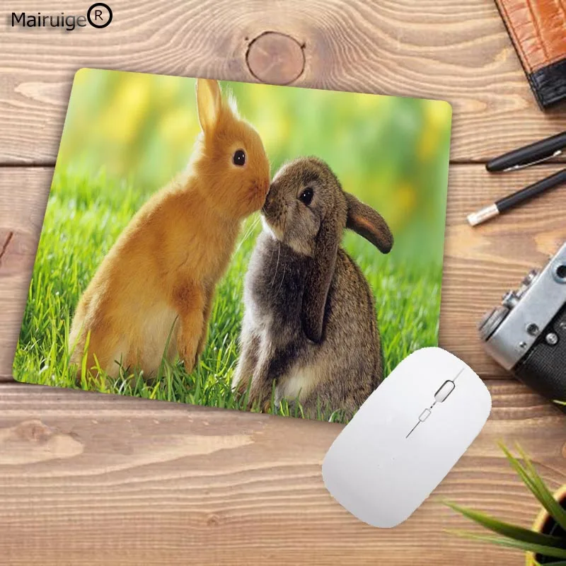 Mairuige 2018 Симпатичные Животные Новый Кролик Высокое Скорость игровой Мышь pad Размеры для 180*220 200*250 250*290 большой игровой Размеры Мышь Pad