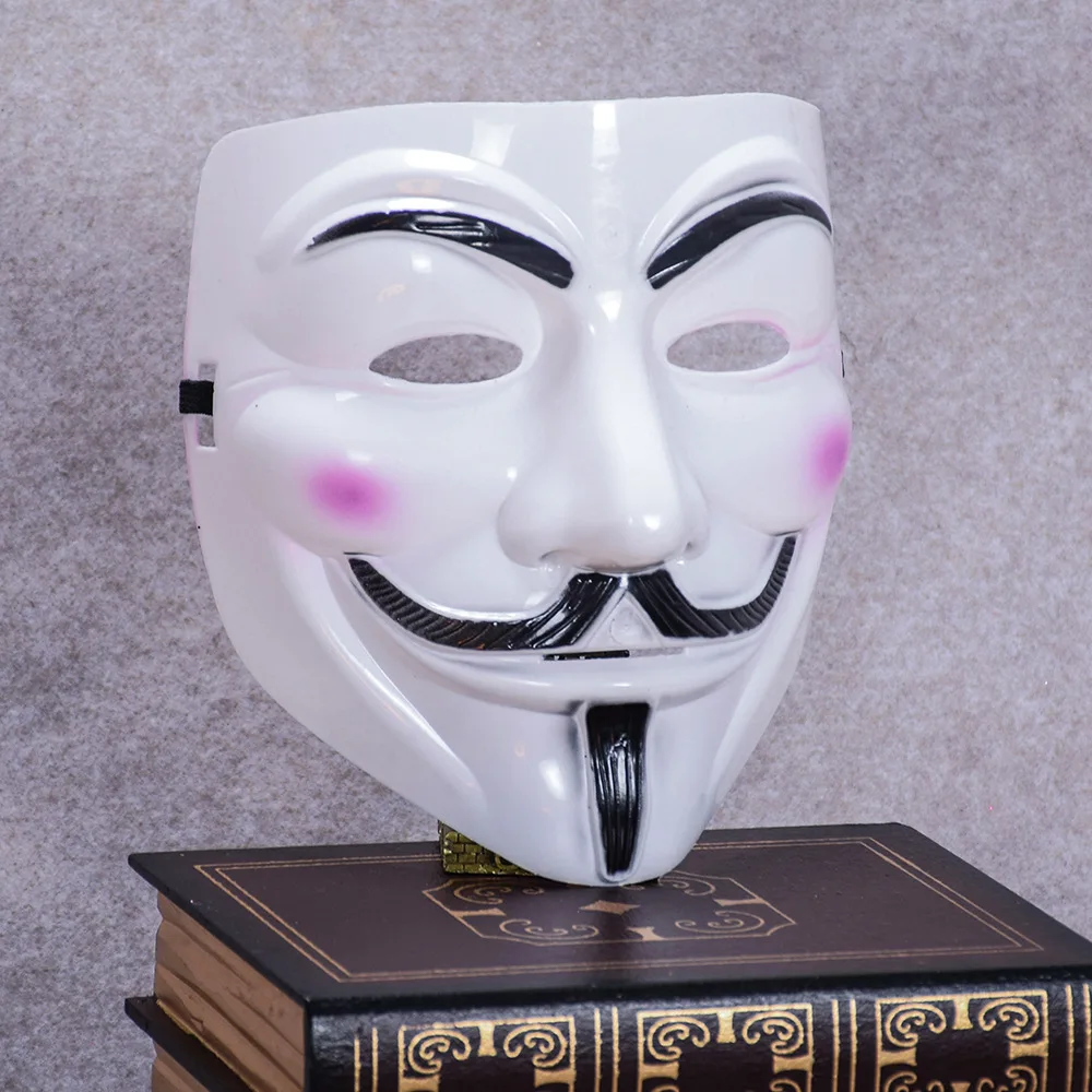 

The V for Vendetta Party Cosplay Mask Halloween Anonymous Guy Fawkes Fancy Dress Adult Costume Accessory