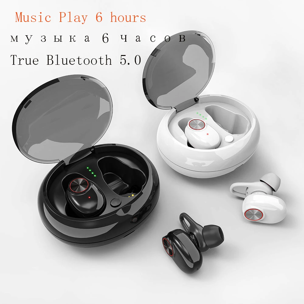 Беспроводные наушники YTOM YT8 Bluetooth 5 0 6 часов работы Ture TWS гарнитура с портом