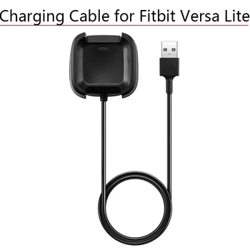 

Universal Charging Dock Charger Case Cradle Station 1M USB Cable for Fitbit Versa for Versa Lite Edition Smart Watch Wristwatch