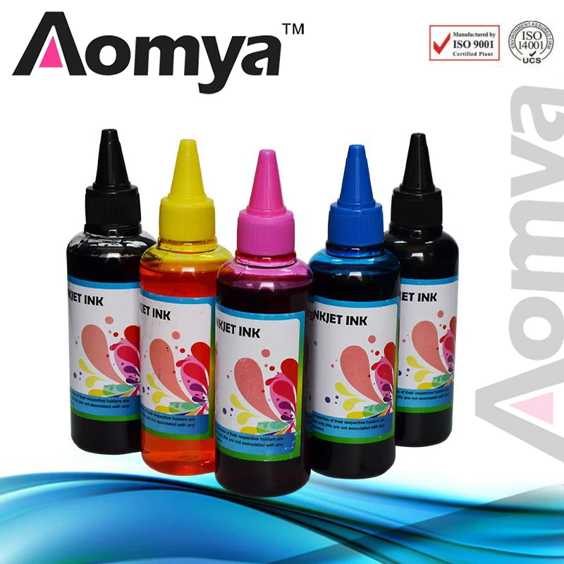 

5*100ml PGI250/CLI251 Refillable Dye Ink For CANON MG5420 IP7220 MX722 MX922 MG5520 MG6420 MG5620 MG6620 MG5522 IX6820 Bulk Ink