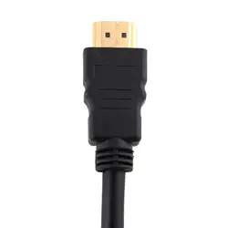 1,5 м черный HDMI-Male до 3 RCA аудио AV кабель адаптер разъем шнур для HDTV JLRJ88