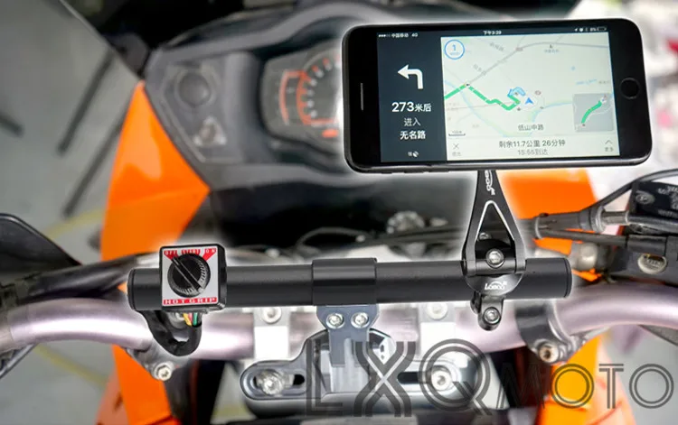 LXQ мотоциклетный CNC алюминиевый держатель для велосипеда GPS HONDA Africa Twin 750 Hornet CB599 CB600