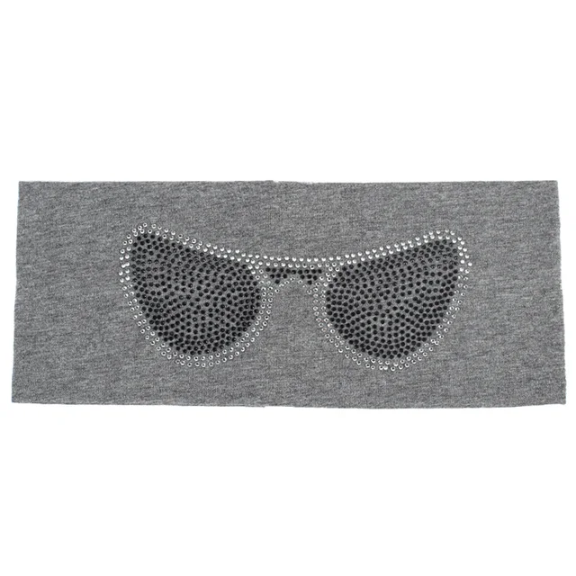 Geebro Women's Sunglass Headband Fashion Cotton Flat Sunglasses