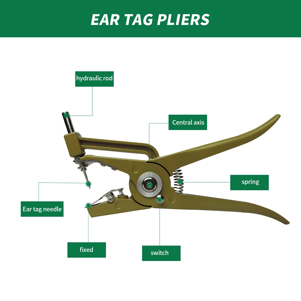 1 шт. плоскогубцы для ярлыков аппликатор вертикальные гидравлические плоскогубцы инструмент идентификации для фермы животных автоматический отскок