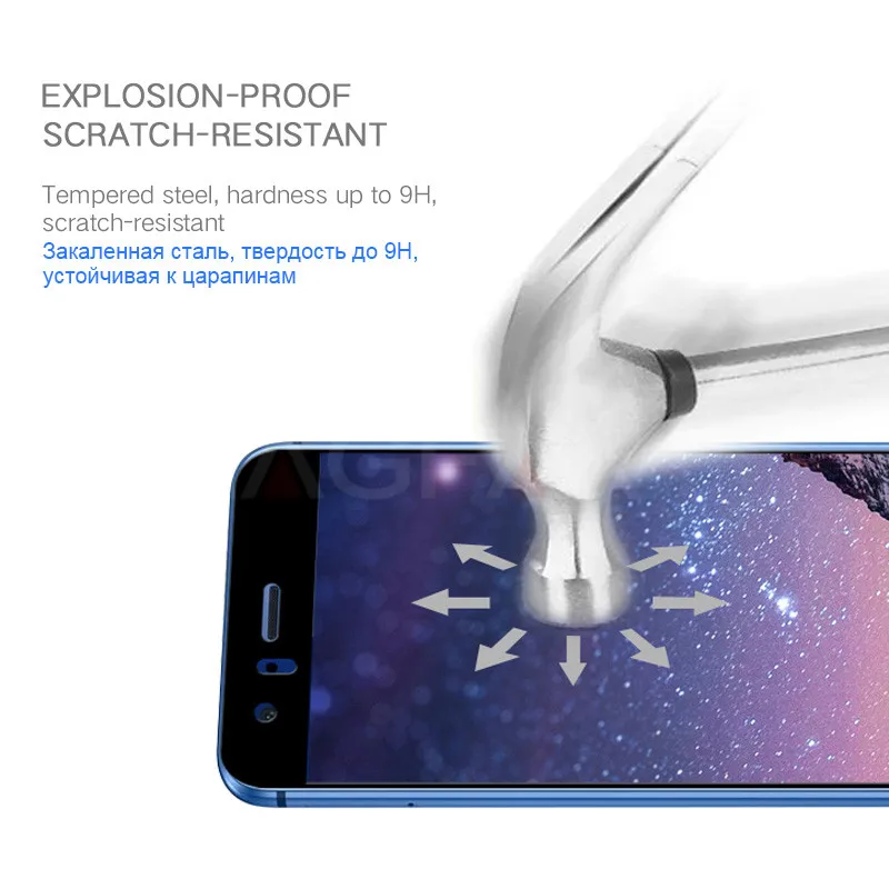2.5D закругленная кромка полная защита экрана для Huawei Honor V9 V10 9 Lite закаленное стекло