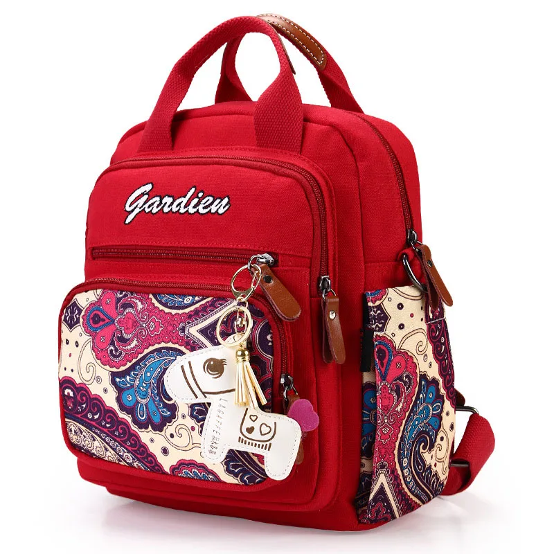 

Baby Diaper Bag Mummy Maternity National Style Embroidery Infant Nursing Travel Backpack Newborn Nappy Changing Handbag MBG0101