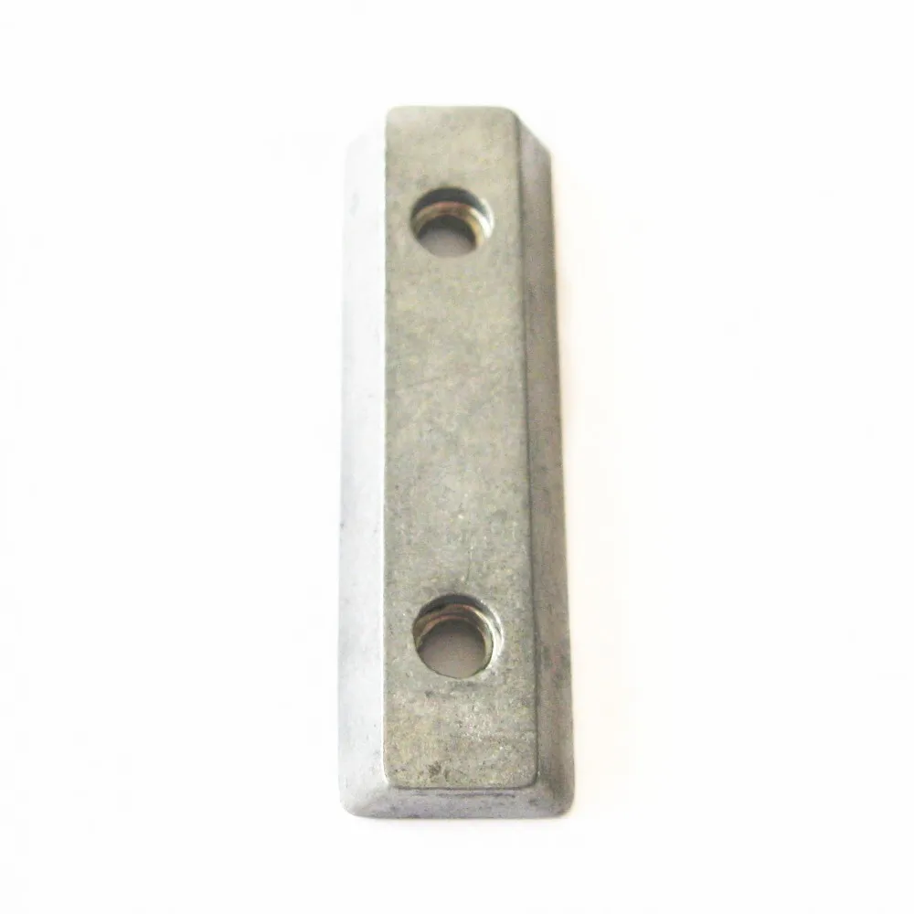 Metal clamping plate 4 pcs/lot Metal Two Hole Clamping Plate Z043M Two Hole Slot Nut Dedicated Zhouyu The First Tool Mini Machine Accessory