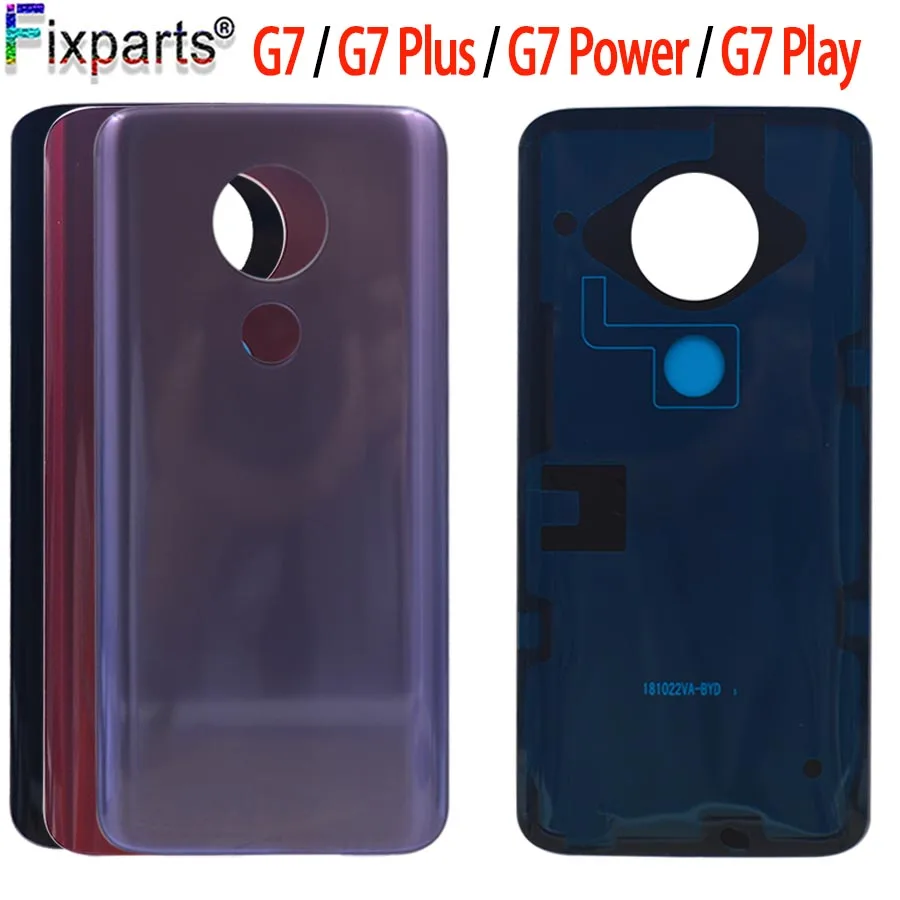 Оригинальная Новинка задняя крышка для Motorola Moto G7 xt2010 Play аккумулятора moto Power
