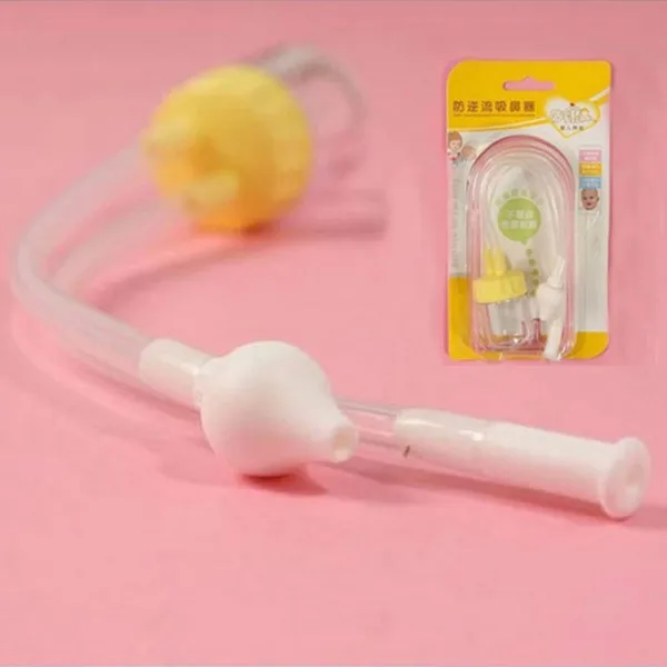 Полезный 1х Безопасный Очиститель носа для новорожденных, вакуумный отсасывающий носовой аспиратор