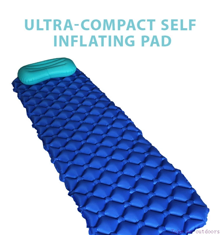 Wholesale outdoor inflatable moistureproof mat, professional wet wet