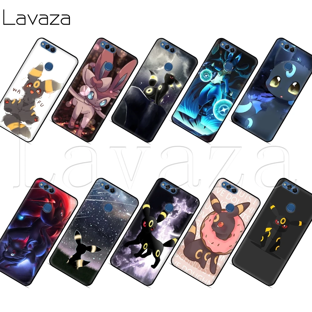 

Lavaza Umbreon Pokemon Case for Honor Mate 10 20 6a 7a 7c 7x 8 8C 8x 9 Lite Pro Y6 2018 Prime