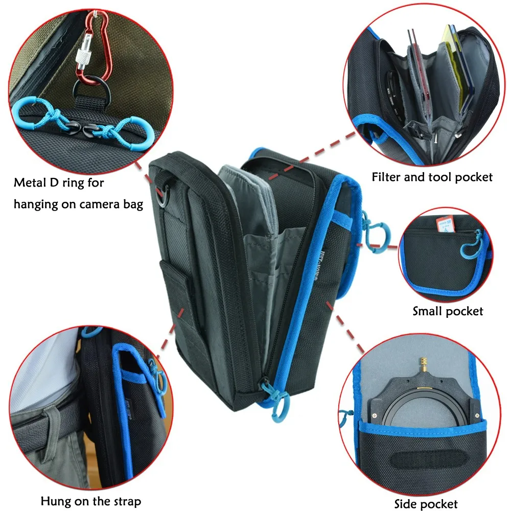 High Quality lens belt pouch