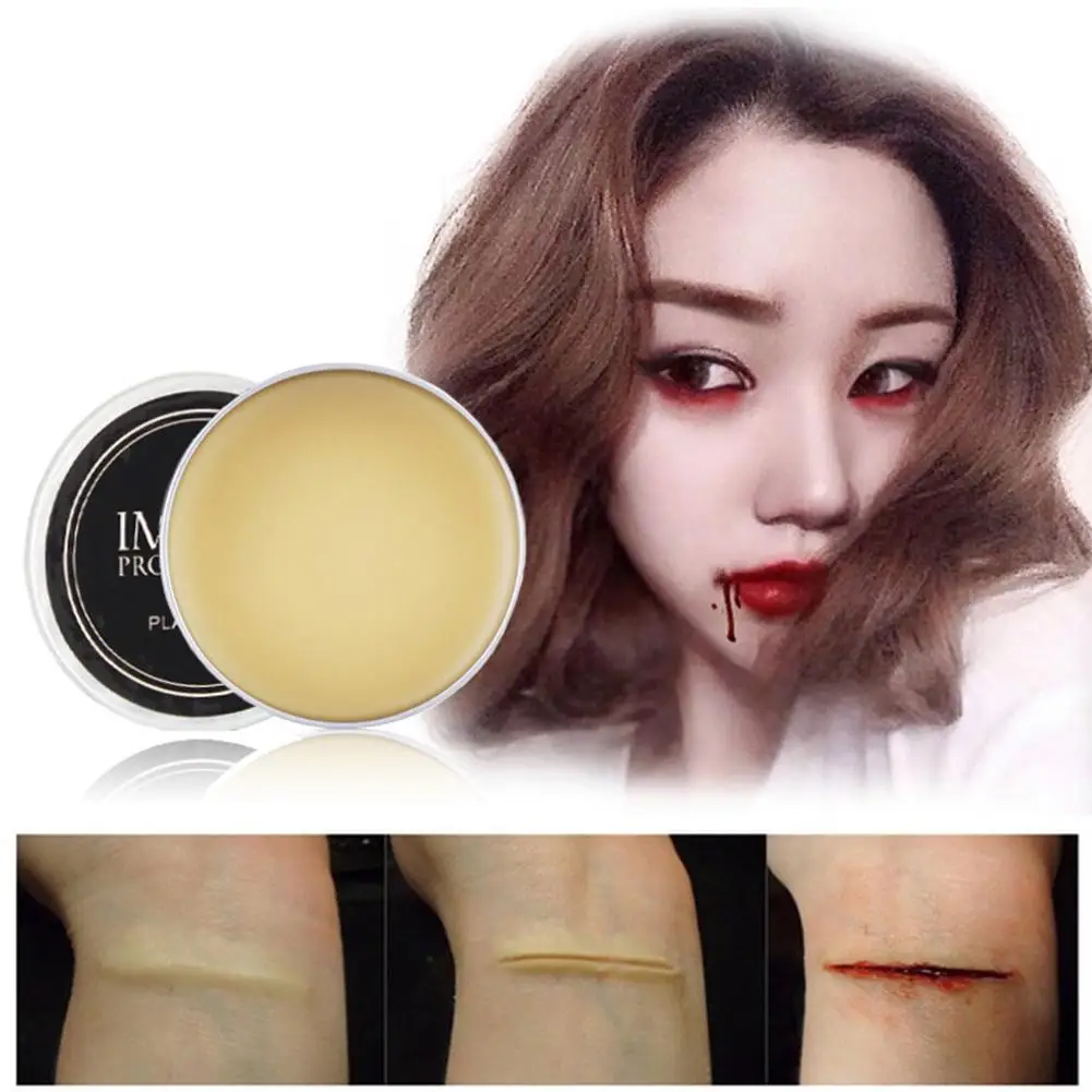 

20g Halloween Eyebrow Blocker Skin Wax Modeling Wound Scar Special Effect Makeup
