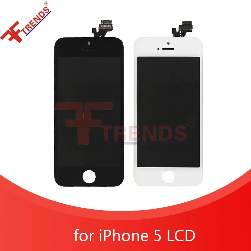 100% Гарантия LCD Сенсорный Экран + Замена Дисплея Планшета Ассамблеи для iphone 5 5g