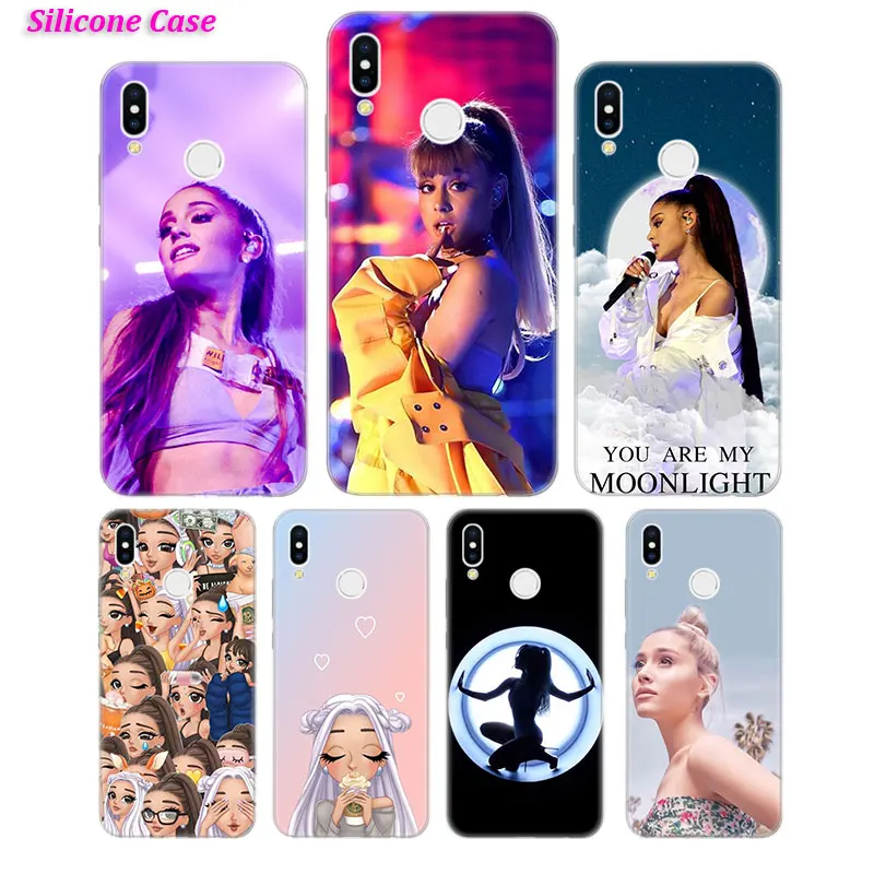 

Silicone Phone Case Sexy Ariana Grande for Huawei Honor 7C 7A 8 8X 9 10 Y5 Y6 Y7 Y9 V20 Lite Pro 2019 2018 Nova 3 4
