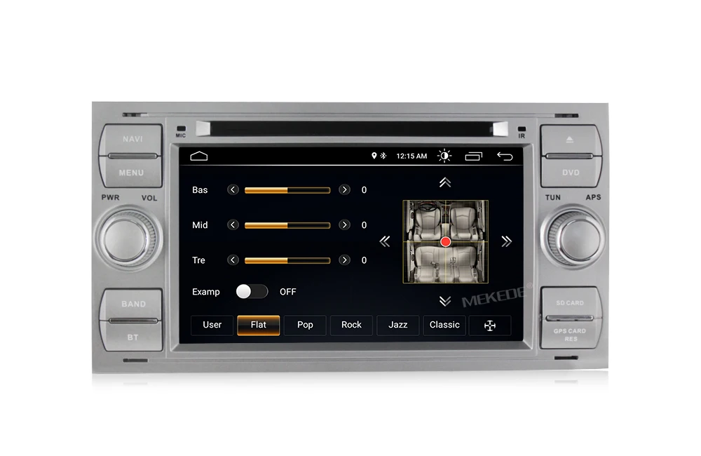 Clearance MEKEDE Pure Android 8.1 Car DVD GPS Navi Player Stereo Radio Audio For Ford Focus 2 Mondeo S C Max Fiesta Galaxy Connect With 25