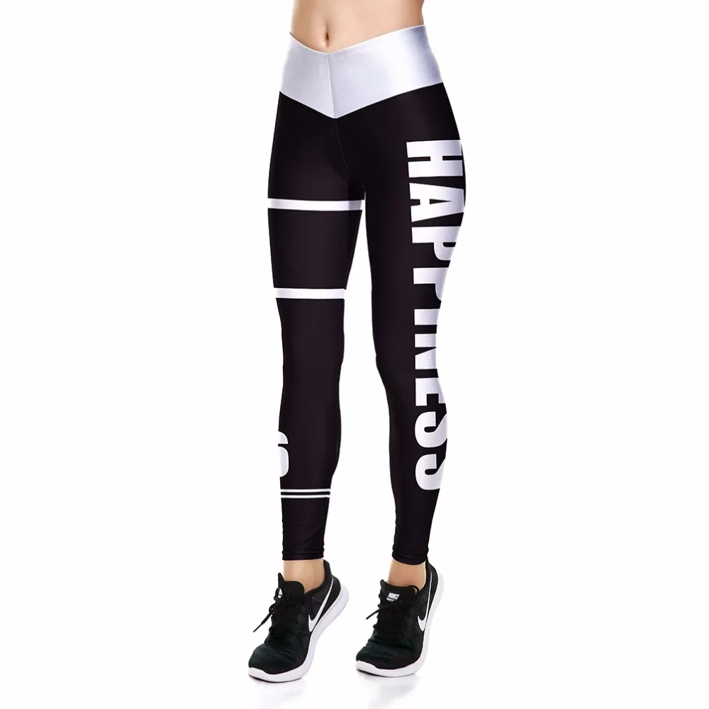 Women Summer Pants Skinny Fitness Leggings Workout Casual Print