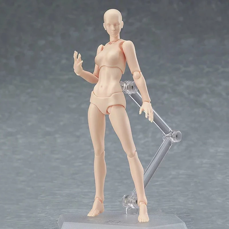 14,5 см Figma Archetype He She ПВХ фигурка человека тела суставы Мужские Женские телесные подвижные куклы аниме Модели Коллекции Новые