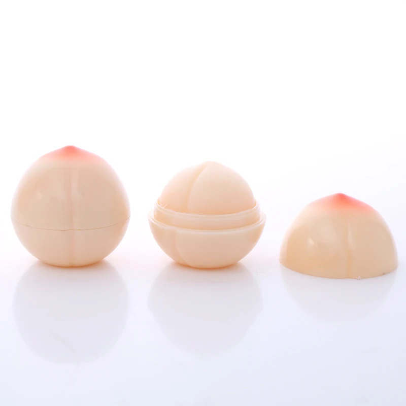 spesifikasi Baru Pelembab Lucu Manis Persik Bentuk Bergizi Makeup Lipbalm Tahan Lama Lip Balm Merek Tongkat Bibir Makeup Perawatan Bibir Warna