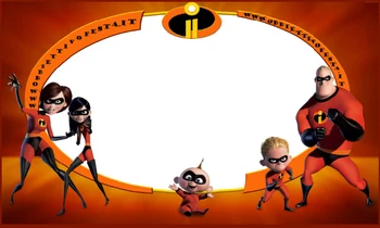 

7x5ft Incredibles Baby Jack Family Custom Washable Wrinkle Free Photo Studio Background Backdrop Thicker Polyester Fabric