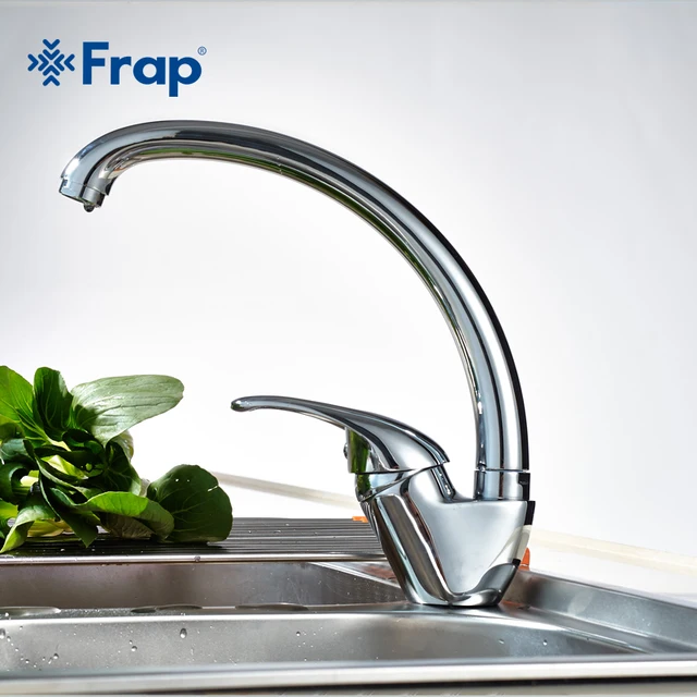 Best Price Frap 360 degree rotation Kitchen Faucet Single Handle for Kitchen Sink Mixer Tap Chrome Finish  F4103 F4104 F4156 F4150 F4163