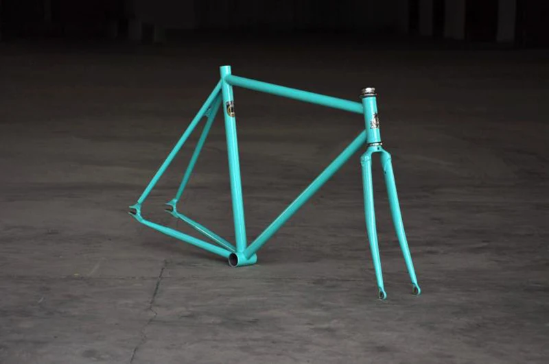 Excellent Chrome molybdenum steel frame 700C 50cm 52cm 54cm frame fixie bicyle road bike frame fixed Gear Bike frame 19