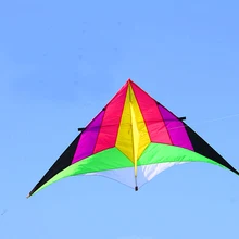 Высокое качество Алмазный delta кайт с ручкой линия нейлоновая ткань Рипстоп катушка воздушного змея 3d Змеи бар kitesurf hcxkite