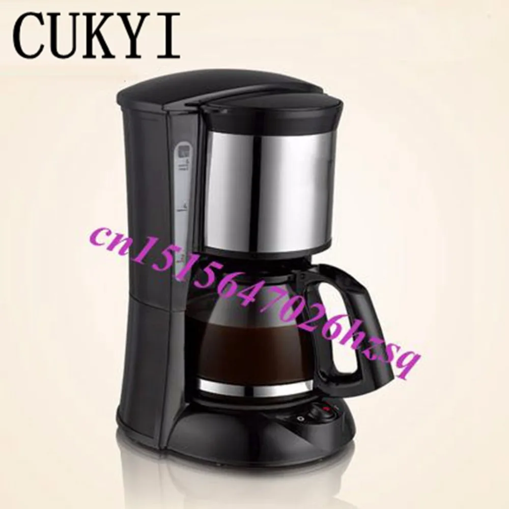 

CUKYI CM-323 household automatic drip coffee machine American coffee machine coffee maker tea machine 600W 220V