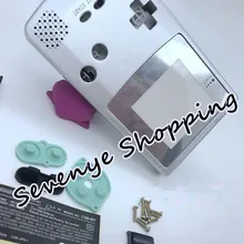 Выполните Корпус чехол на замену для gameboy Цвет GBC консоли Интимные аксессуары Чехол специальные Цвет серебро В виде ракушки
