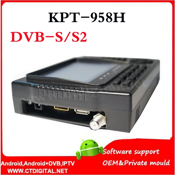 Фонарь диагональю 4 3 дюйма TFT LED sat finder KPT 958H ручной satfinder sattelite dvb s2|monitor lift|monitormonitor 19 |