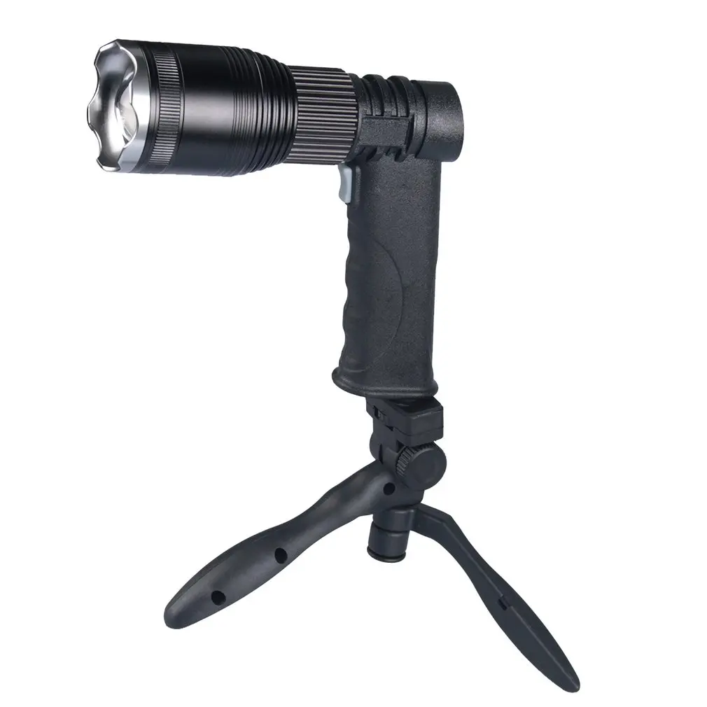 Powerful USB Bright Portable 1000 LM LED Flashlight Work Light Stand