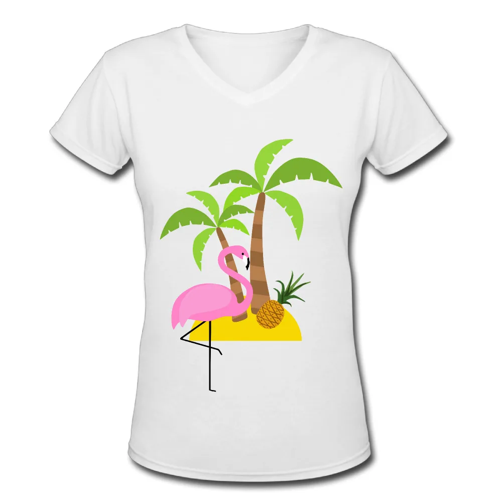 Shirts Women V Neck Cotton Euro Size 