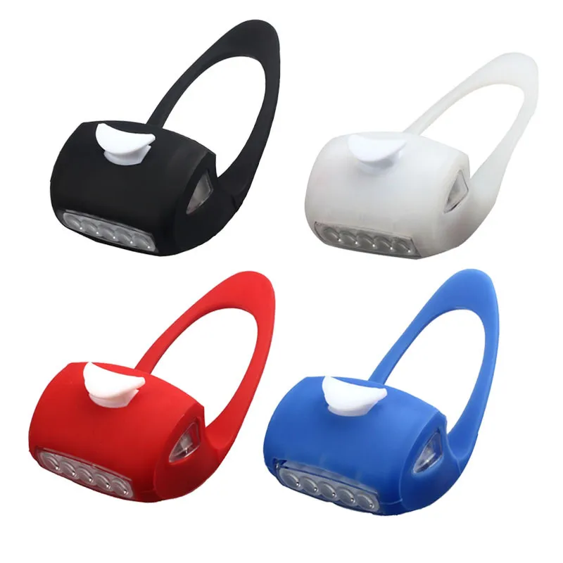 Sale mini Bicycle Bright 7 LED Silicone Lamp Front Lights Or Rear Warning 3 flash function Portable Light weight bike light 0 Sale mini Bicycle Bright 7 LED Silicone Lamp Front Lights Or Rear Warning 3 flash function Portable Light weight bike light 0