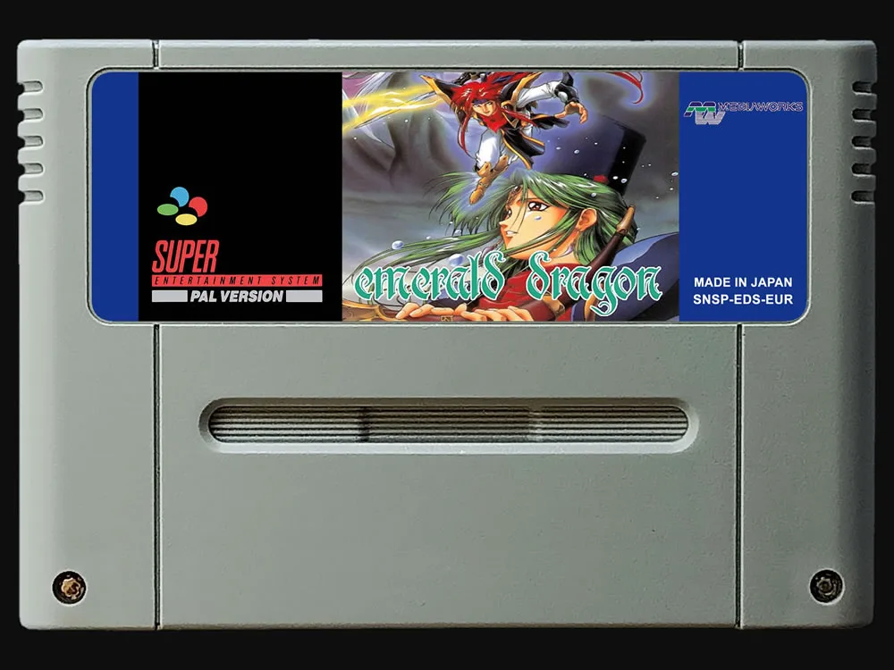 

16Bit Games ** Emerald Dragon ( PAL EUR Version!! English Language!! )