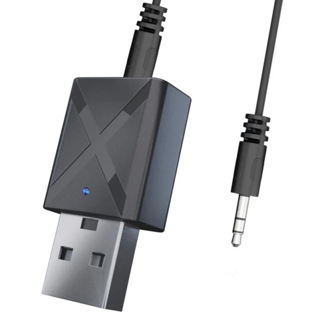 

New Arrival USB Bluetooth 5.0 Transmitter Receiver TV Speaker Earphone Mini 3.5mm AUX Stereo Wireless Adapter