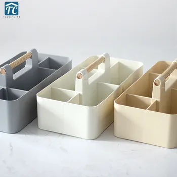 

Table Living Room Desktop Remote Control Storage Box Simple Plastic Wall Hanging Dressing Cosmetic Holder Small Object Container