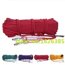 30-40M 1600 кг 8 мм быстро снижение веревки для короткого расстояния, обязательные кабель, крепление провода оборудования