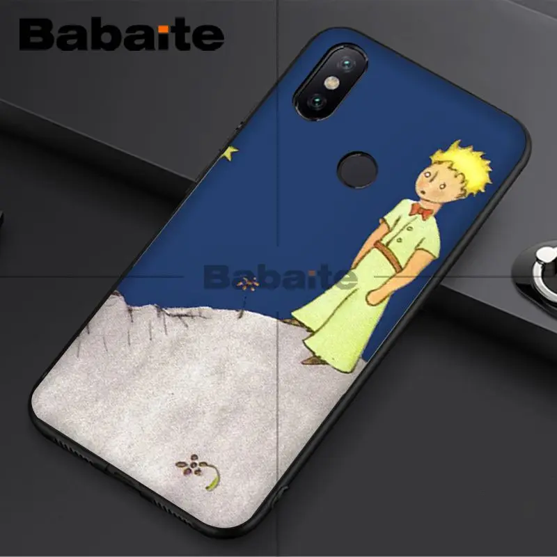 A10 Babaite Маленький принц и лиса черный сотовый Чехол для телефона для redmi 5plus 5A 6pro 4X note5A note4x note6pro 6A Чехол для мобильного телефона - Цвет: A10