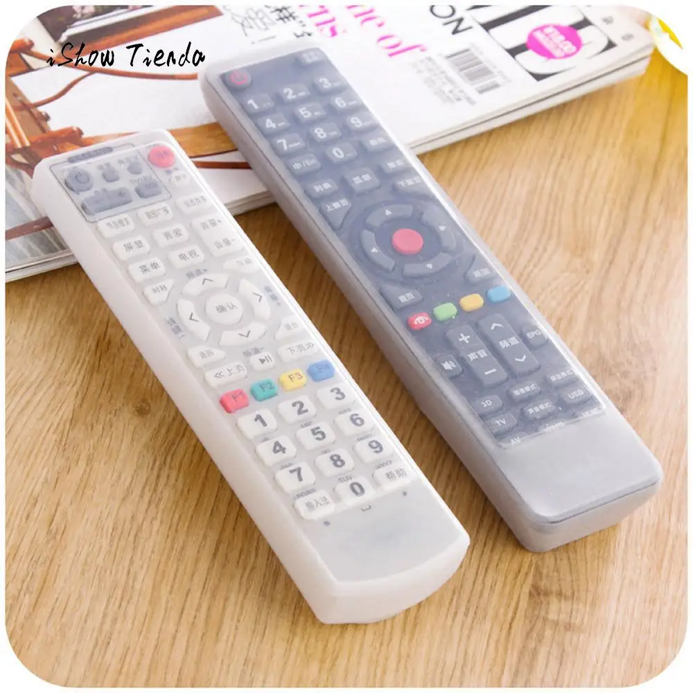 

Hot Home Remote Control Protective case TV Remote Control Set Waterproof Dust Silicone Protective Cover Case Stylish Bags