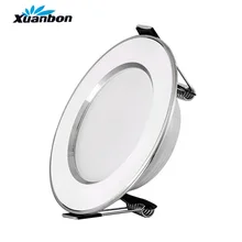 Светодиодный светильник 3 Вт, 5 Вт, 7 Вт, 9 Вт, 12 Вт, 15 Вт, Круглый встраиваемый светильник, потолочный светильник AC220V, светодиодный светильник для спальни, кухни, внутреннего освещения, Светодиодный точечный светильник