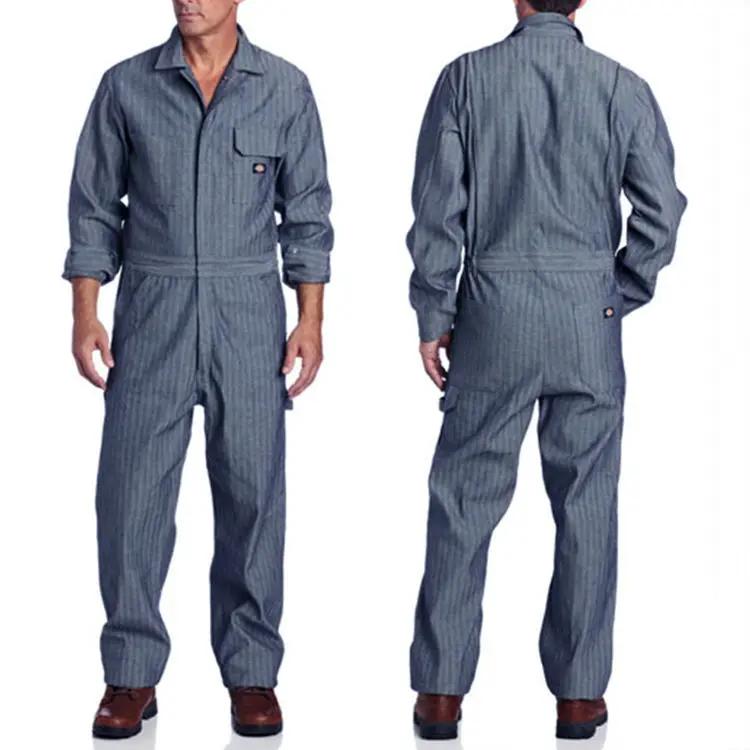 bilder für Mens arbeitskleidung Fisher Streifen Overalls 100% Baumwolle Uniform Sicherheit kleidung Auto Reparatur Ranch Gärten Conservation arbeitskleidung bilder für Mens arbeitskleidung Fisher Streifen Overalls 100% Baumwolle Uniform Sicherheit kleidung Auto Reparatur Ranch Gärten Conservation arbeitskleidung
