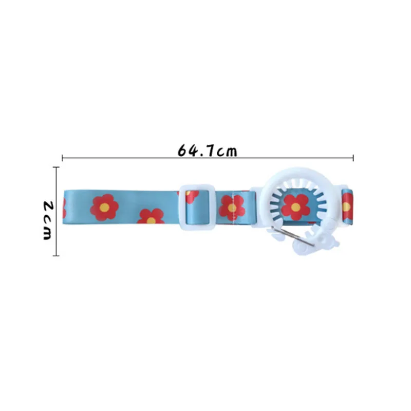 Пряжка для чайника Милая пластиковая фляжка на ремне плечевой ремень цветок бутылка для напитков пряжки зажимы ремешок модный портативный