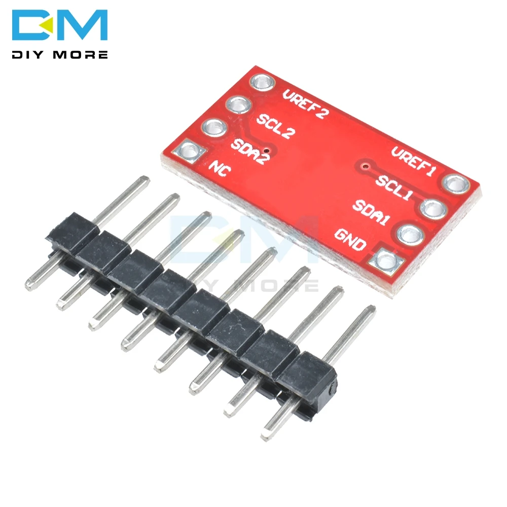 PCA9306 двойной 2 бита Bi-directional IIC I2C Напряжение уровня переводчик Breakout совета модуль высокая низкая Напряжение 5 V 3,3 Diy электронные