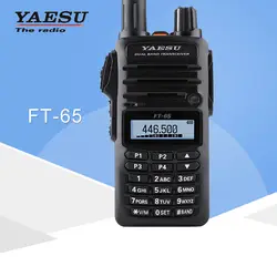 Для портативной рации YAESU FT-65R Dual Band VHF136-174/UHF400-480MHz FM Ham двухстороннее радио трансивер