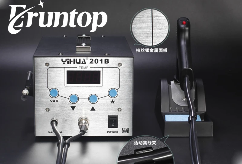 

YIHUA 201B 130W 2 in 1 BGA Electronic Vacuum Soldering Sucker Gun Station