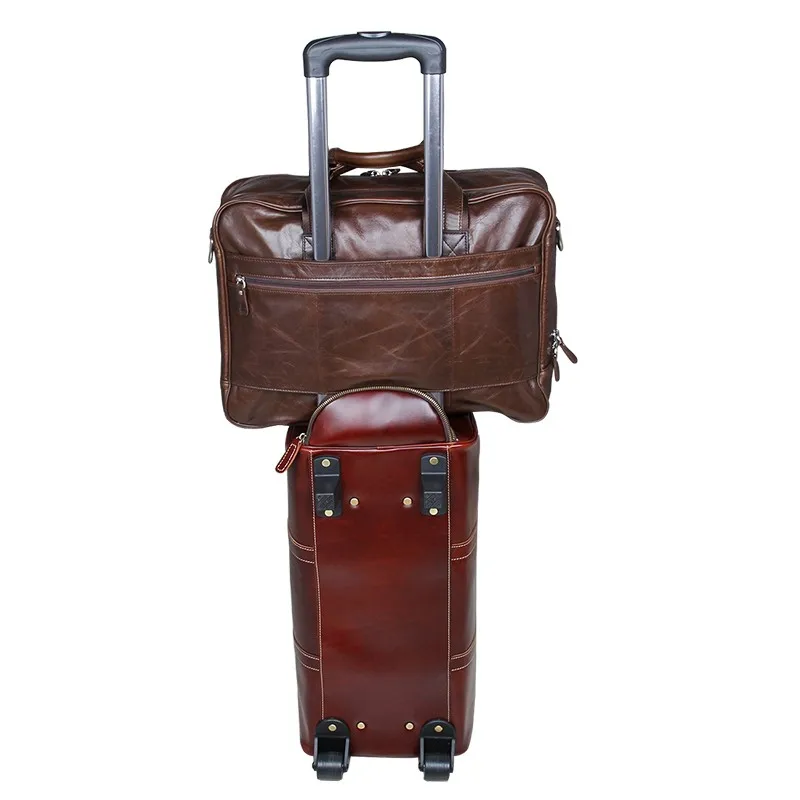 J.M.D натуральная кожа мужской портфель кофейного цвета верхняя сумка с ручкой для ноутбука Мужская сумка 7320C