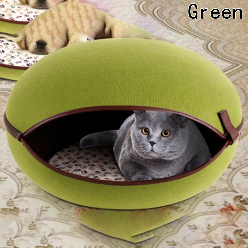 Яйцо Форма Собака Кровати теплый мягкий домик для собак спальный мешок ...