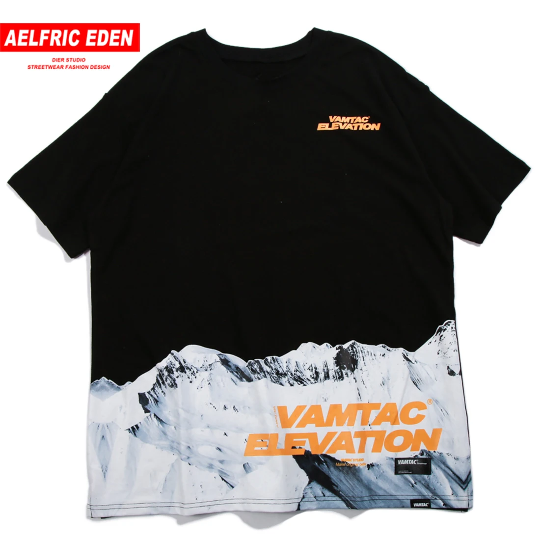 

Aelfric Eden Summer Short Sleeve T-shirts Men Women Harajuku Streetwear Snow Mountain 3d Print Casual T-shirt Hip Hop Tops Tees