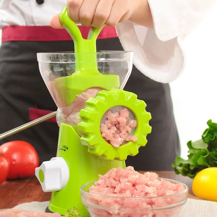New Household Multifunction Meat Grinder Stainless Steel Blade Moedor De Carne Home Cooking  Mincer Sausage Machine 2